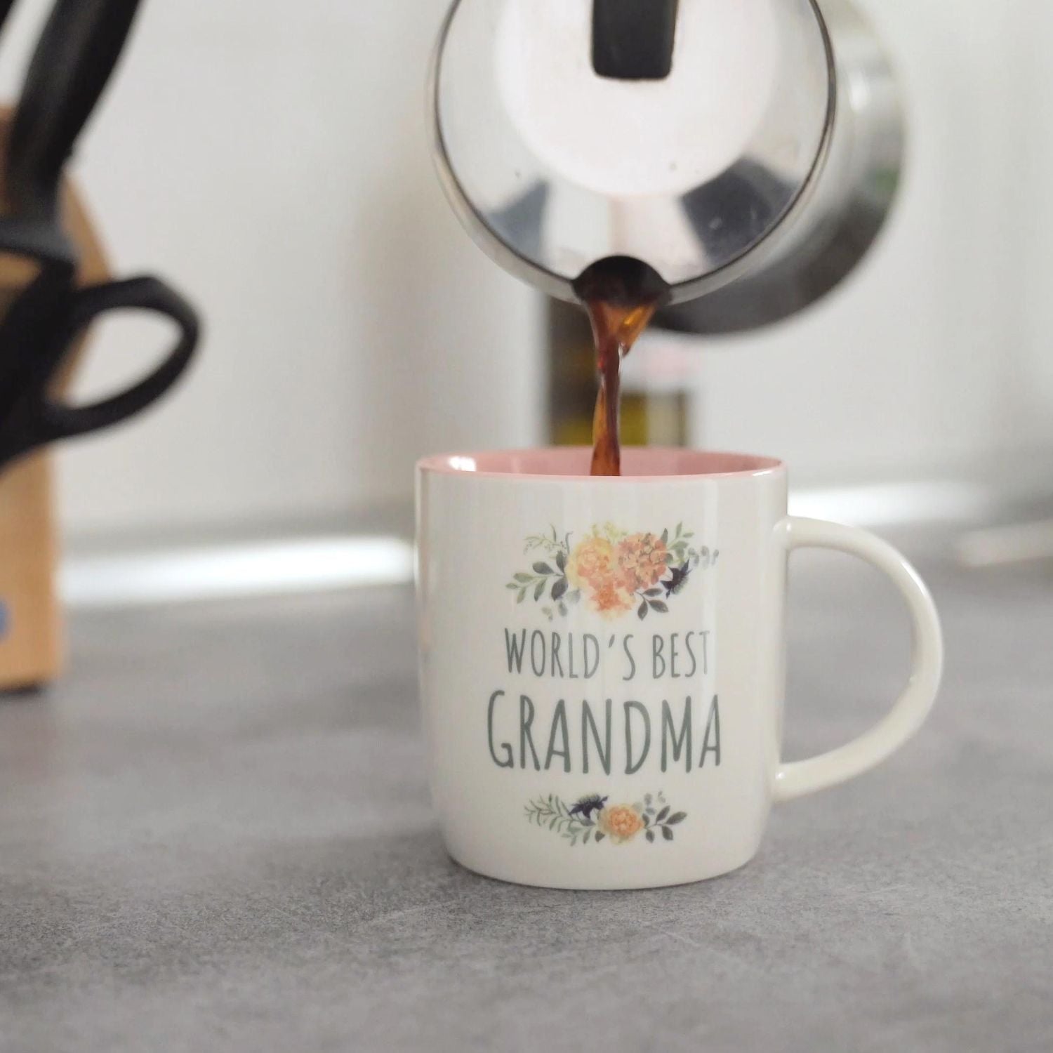World’s Best Grandma Mug & Cozy Socks Gift Set