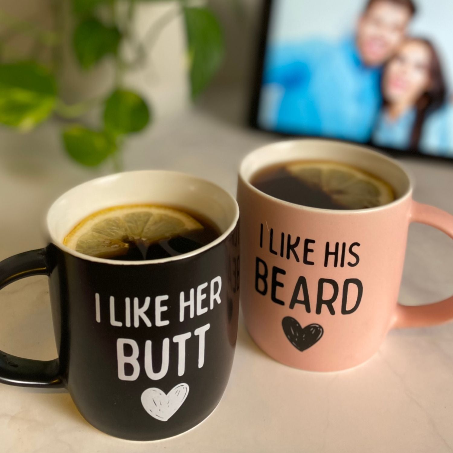Beard & Butt Love Set: Perfect Match Mugs