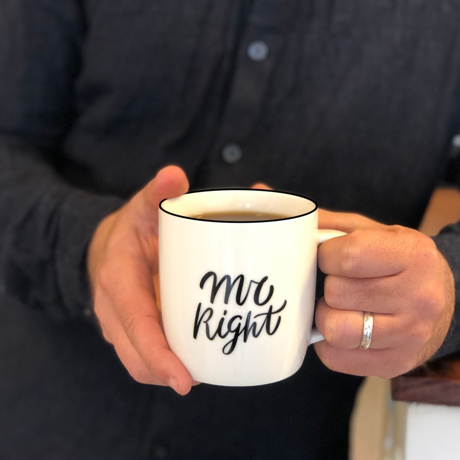 Mr. Right & Mrs. Always Right Coffee Mugs