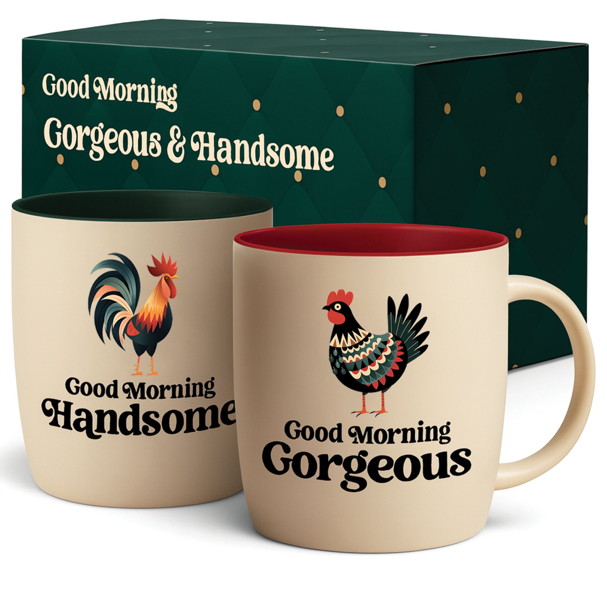 Good Morning Handsome & Gorgeous Mug Set