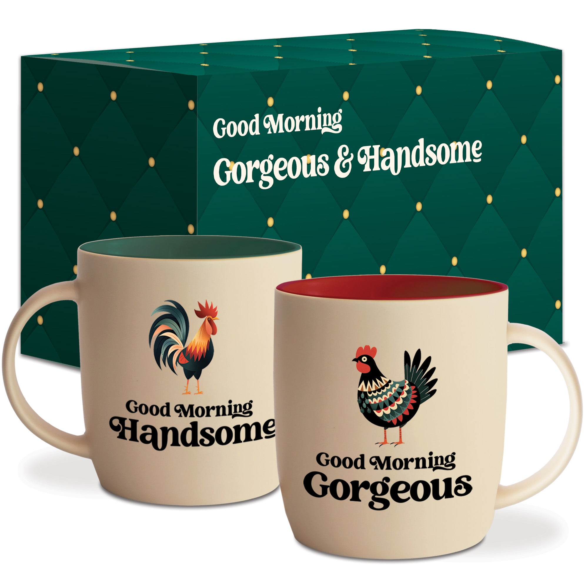 Good Morning Handsome & Gorgeous Mug Set