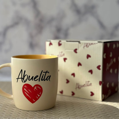 Abuelita Coffee Mug – Red Heart