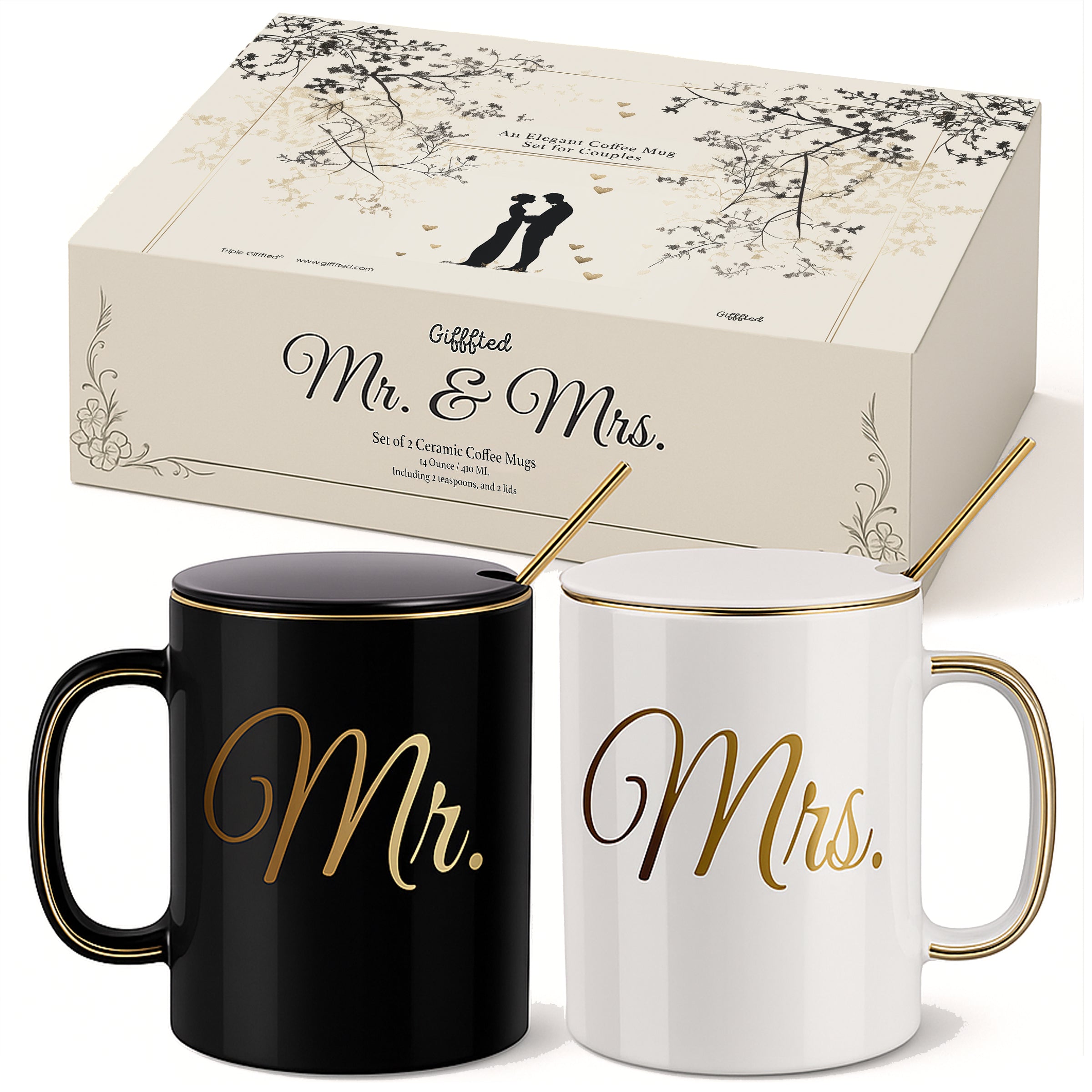 Mr. and Mrs. Luxurious Gift Box