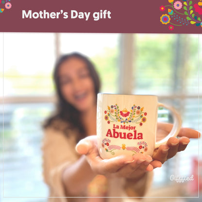 Triple Gifted Grandparents Gifts, La Mejor Abuela and Abuelo