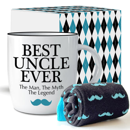 Seriously Cool Uncle – Mug &amp; Sock Combo