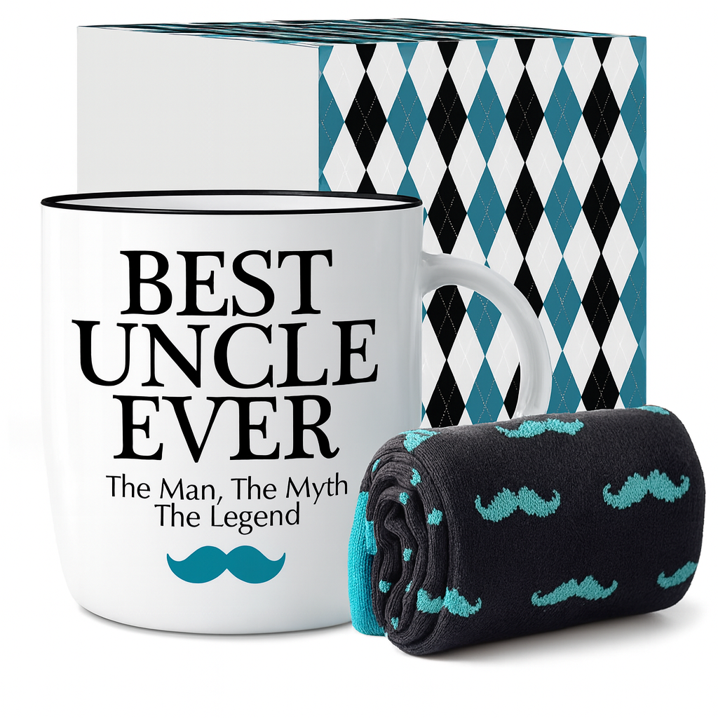 Seriously Cool Uncle – Mug &amp; Sock Combo