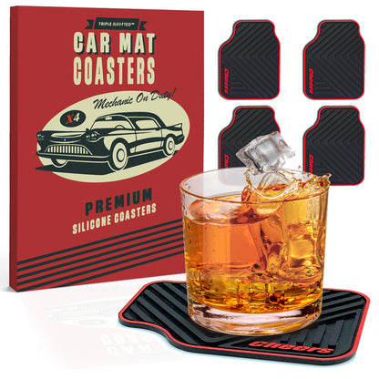 Silicone Coasters for Car Enthusiasts