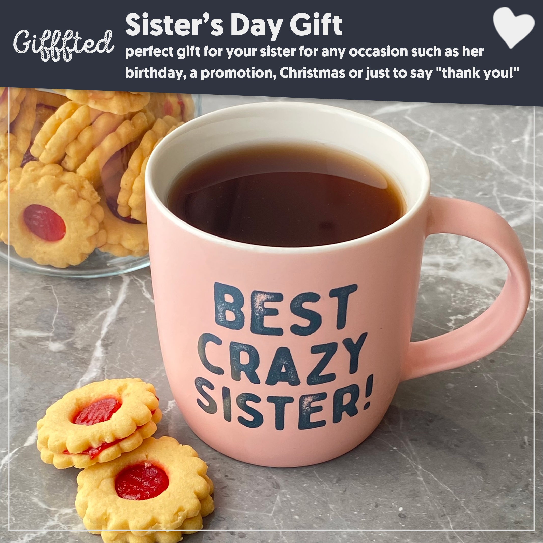 Amazon.com | Sisters Gifts from Sister Birthday Gifts for Sister from  Brother, Best Friend Birthday Gifts for Sister in Law Soul Sister, Friend  Gifts for Women Valentines Day Gift Basket for Sister