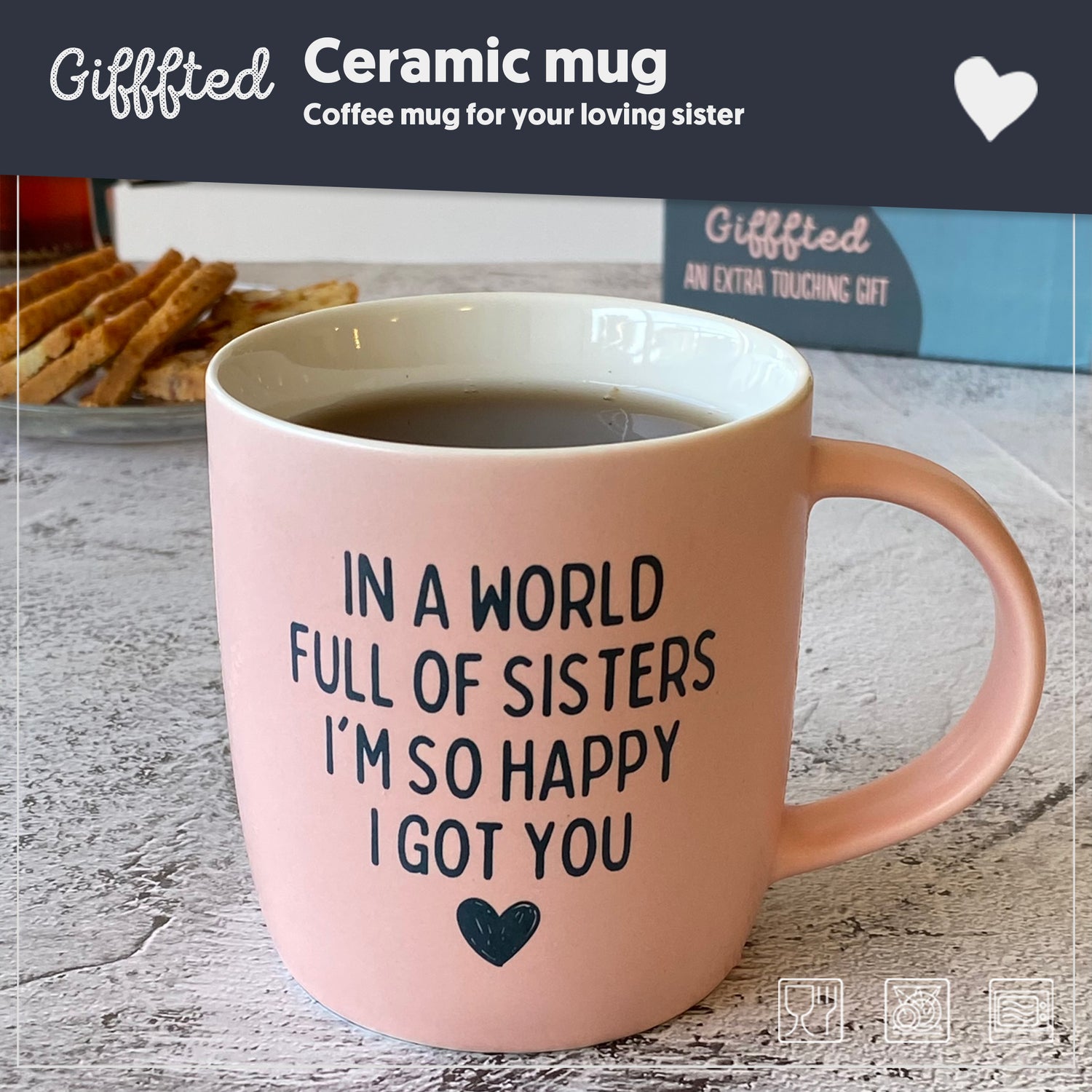 Full of Sisters Coffee Mug and Socks